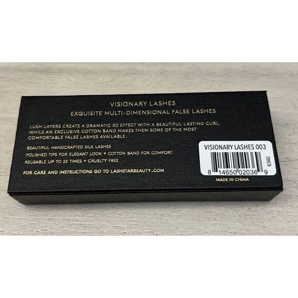 LASH Star Visionary Silk Lashes 003 One Pair Of New Lashes NIB - Picture 4 of 9